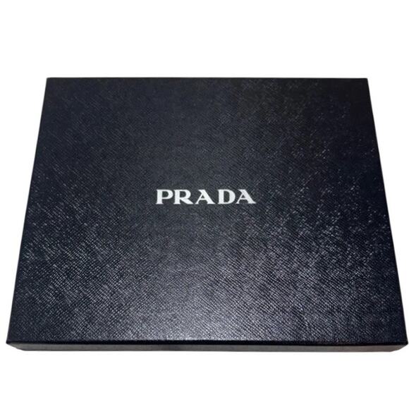 154. Prada Saffiano Leather Geometric Pattern iPad Case - Picture 10 of 14
